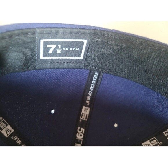 Milwaukee Brewers MIL MLB Authentic New Era 59FIFTY Fitted Cap 7 1/8 - 5950 Hat - Picture 11 of 12